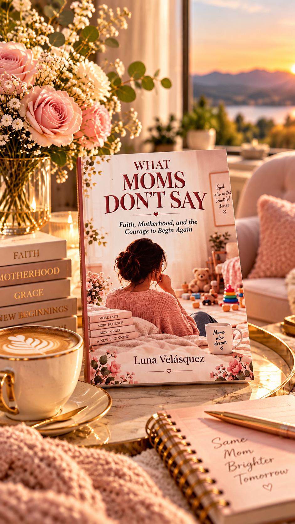 What Moms Don't Say – Signed Copy | Faith, Motherhood, and the Courage to Begin Again