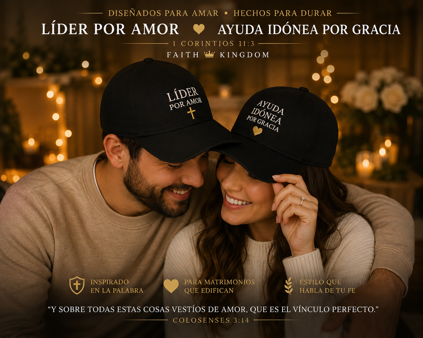 Faith Kingdom® | Líder por Amor Dad Hat