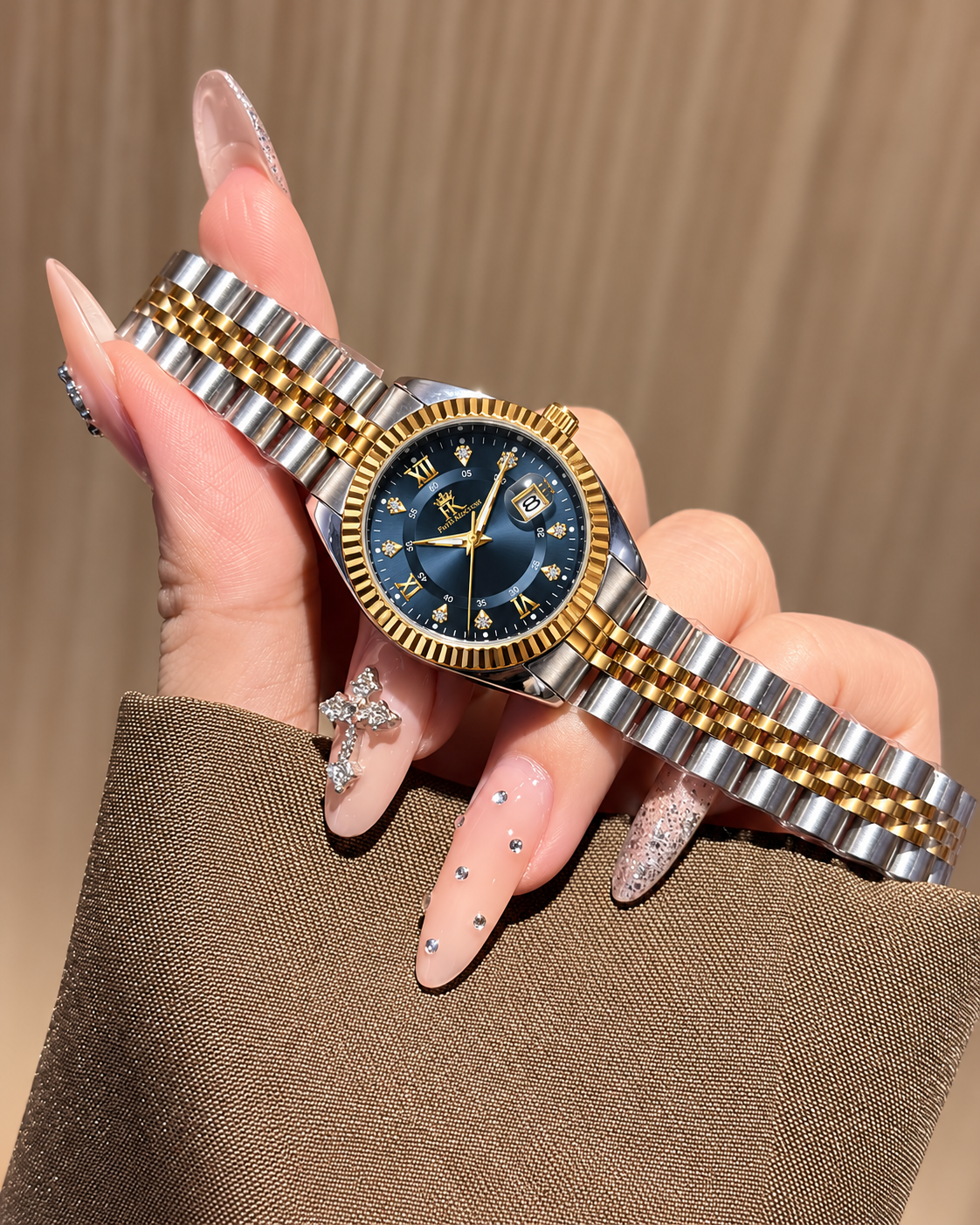 FKGB26 Women's Blue – Faith Kingdom Watches | Limited Edition Pre-order Deposit