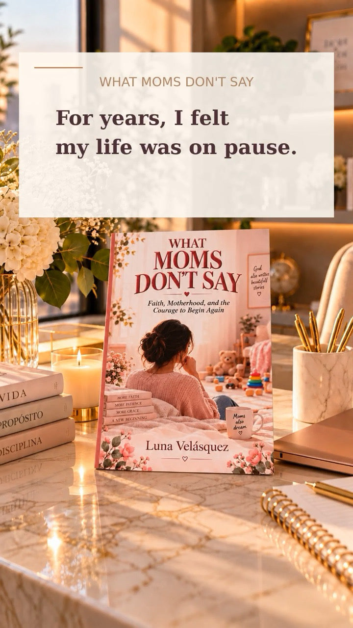 What Moms Don't Say – Signed Copy | Faith, Motherhood, and the Courage to Begin Again