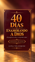 40 Días Enamorando a Dios – Signed Copy | Devocional Cristiano de 40 Días