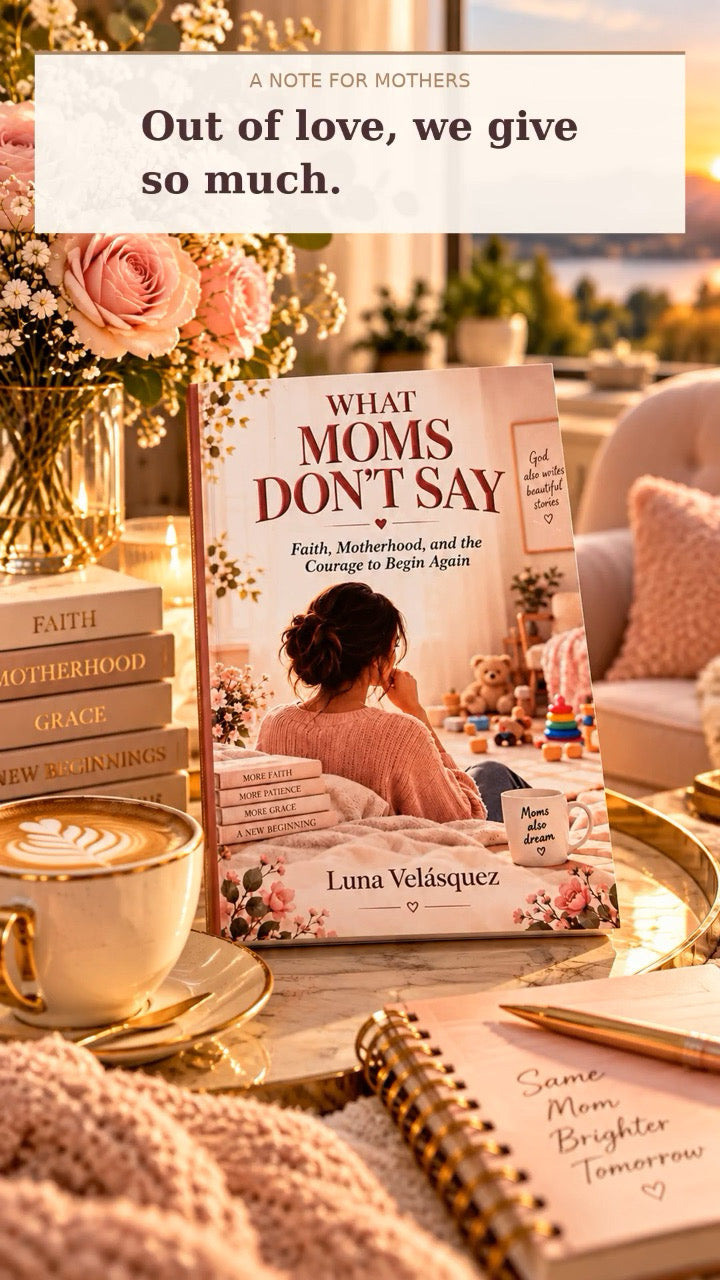 What Moms Don't Say – Signed Copy | Faith, Motherhood, and the Courage to Begin Again