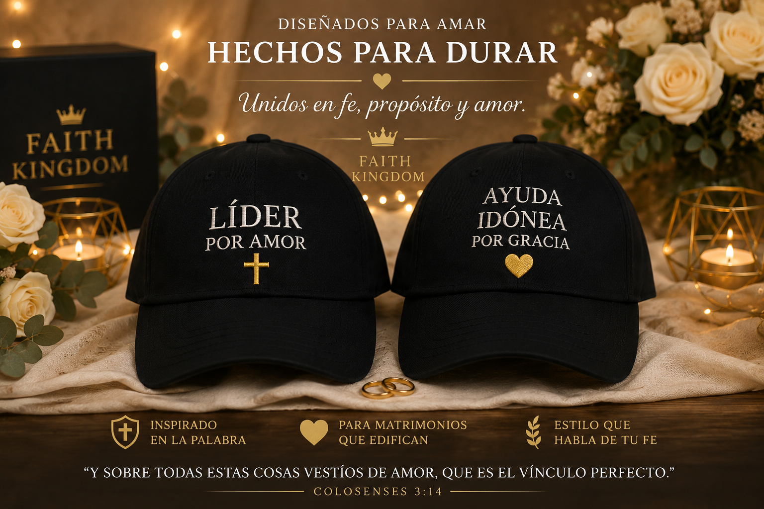 Faith Kingdom® | Líder por Amor Dad Hat