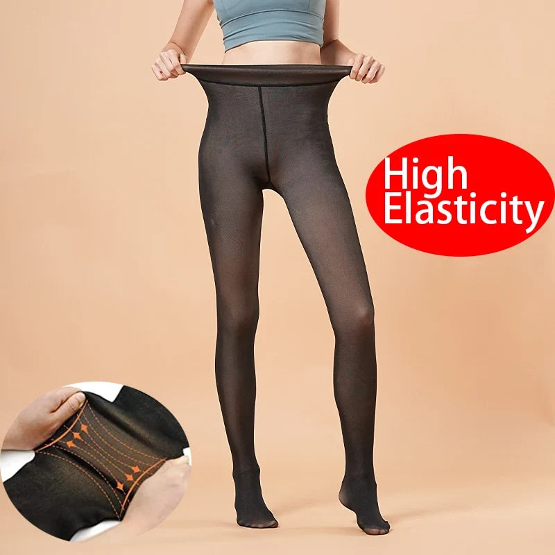 Women’s Thermal Leggings – Fleece Lined High Waist Winter Tights