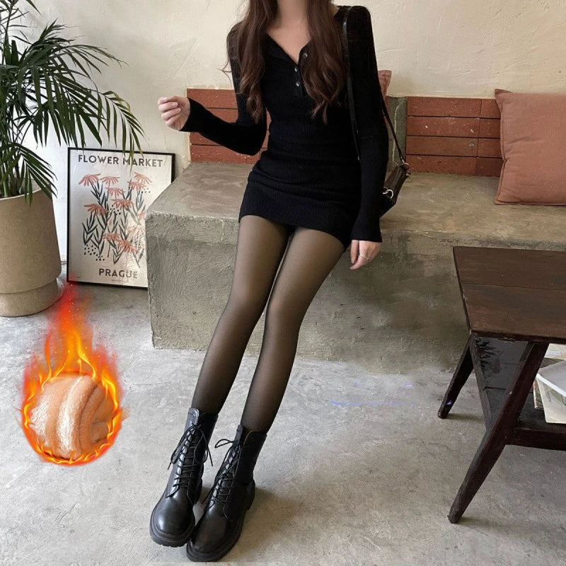 Women’s Thermal Leggings – Fleece Lined High Waist Winter Tights