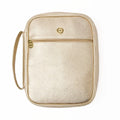Gold Vegan Leather Bible Cover